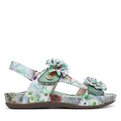 Sandały Laura Vita. Sandały damskie Laura Vita, bez wzorów, bez obcasa, na płaskiej podeszwie. Za 429.99 zł.