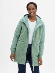 Ragwear Pluszowa parka - Longeddy Kobiety Sztuczne włókno zielony, L. Zielone parki damskie Ragwear, l, bez wzorów, z włókna. Za 479.95 zł.