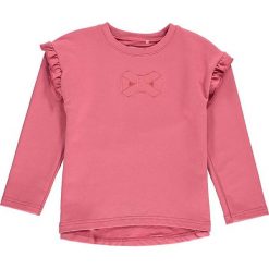 Bluza w kolorze jagodowym. Czerwone bluzy dziewczęce Lamino, z aplikacjami, z materiału, bez ramiączek, bez kaptura. W wyprzedaży za 45.95 zł.