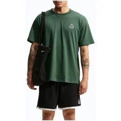Koszulka sportowa męska Nike IV5206323FIR. Zielone t-shirty sportowe męskie Nike, m, bez ramiączek. Za 279.00 zł.