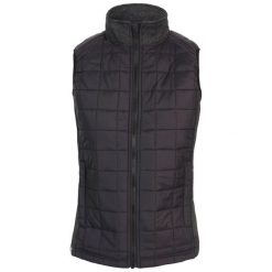 Trespass Lyla - Kamizelka Femal Active Black X. Czarne kamizelki damskie Trespass, l, z dzianiny. Za 254.83 zł.
