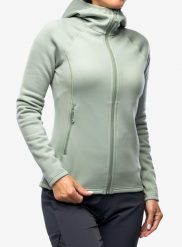 Bluza z kapturem damska Montane Fury Hoodie. Zielone bluzy z kapturem damskie Montane, l, z materiału. Za 433.39 zł.