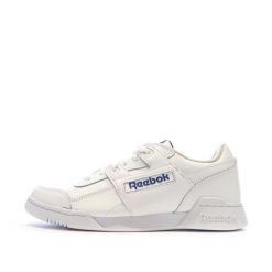 Buty treningowe męskie Reebok Workout Plus. Białe buty fitness męskie Reebok, Reebok Workout. W wyprzedaży za 383.40 zł.