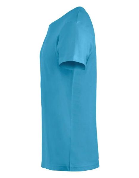 Clique Basic-T Junior T-shirt junior z bawełny – turquoise. Niebieskie t-shirty damskie CLIQUE, bez wzorów, z bawełny, bez kołnierzyka. Za 84.64 zł.