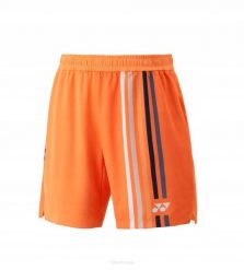 Spodenki tenisowe Yonex Knit Shorts. Brązowe szorty męskie YONEX, bez wzorów, z materiału, sportowe. Za 367.99 zł.
