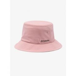 Kapelusz turystyczny Columbia Pine Mountain II Bucket Hat. Czerwone kapelusze damskie Columbia, bez wzorów. W wyprzedaży za 108.65 zł.