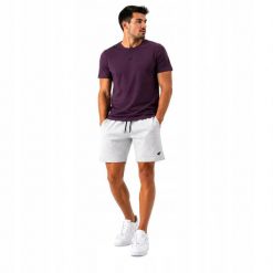 4F T-SHIRT MĘSKI + SPODENKI KOMLET ZESTAW SPORTOWY NA CO DZIEŃ XL SS26. Szorty sportowe męskie 4f, m, bez wzorów, z bawełny, bez kołnierzyka. Za 144.98 zł.