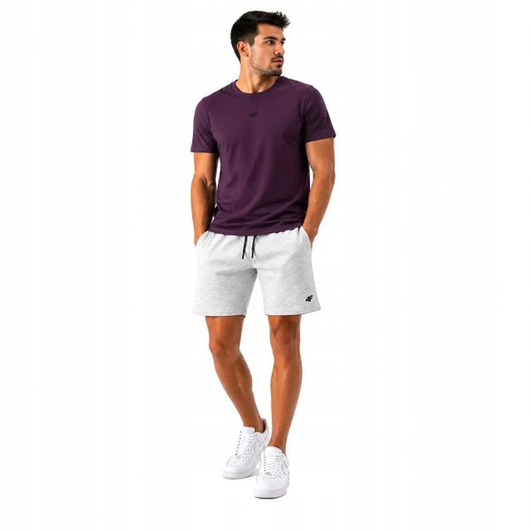 4F T-SHIRT MĘSKI + SPODENKI KOMLET ZESTAW SPORTOWY NA CO DZIEŃ XL SS26. Szorty sportowe męskie 4f, m, bez wzorów, z bawełny, bez kołnierzyka. Za 144.98 zł.