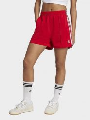 Adidas Szorty sportowe "Firebird" w kolorze czerwonym rozmiar: XXS. Czerwone spodenki sportowe damskie Adidas, xxs, outdoorowe. Za 78.66 zł.