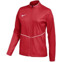 Kurtka damska Nike Park 26 Rain czerwony. Czerwone kurtki damskie Nike, bez kaptura. Za 141.99 zł.