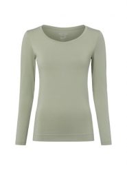 Marie Lund koszulka z długim rękawem Kobiety Dżersej zielony, XXL. Zielone t-shirty damskie Marie Lund, xxl, bez wzorów, z dżerseju, bez kołnierzyka. Za 79.95 zł.