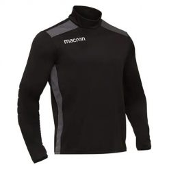 Koszulka bramkarska Macron polaris. Czarne t-shirty sportowe męskie Macron, m, bez ramiączek, do piłki nożnej. Za 251.00 zł.