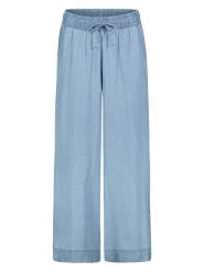 Sublevel Spodnie w kolorze błękitnym rozmiar: XS. Niebieskie spodnie materiałowe damskie Sublevel, bez wzorów, z materiału. Za 104.99 zł.