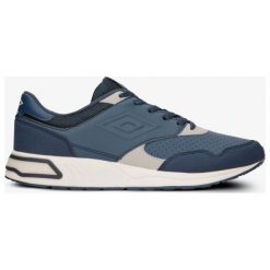Umbro Laystall Low buty męskie, granatowy, rozmiar 42. Niebieskie buty sportowe na co dzień męskie Umbro, z gumy, bez zapięcia. W wyprzedaży za 84.99 zł.