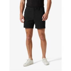 Spodenki turystyczne męskie Helly Hansen Move QD 6" Shorts. Czarne szorty męskie Helly Hansen, bez kołnierzyka. Za 240.99 zł.