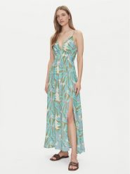 ONLY Sukienka letnia Ayo 15349299 Zielony Regular Fit. Zielone sukienki damskie Only, na lato, xl, bez wzorów, z wiskozy, bez kołnierzyka, bez ramiączek. Za 199.99 zł.