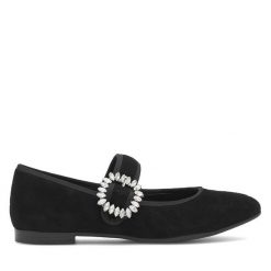 Baleriny Sergio Bardi. Czarne baleriny damskie Sergio Bardi, bez wzorów, bez obcasa. Za 249.99 zł.