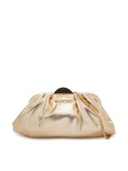 Valentino Torebka Iside VBS9YA17 Złoty. Żółte torebki klasyczne damskie Valentino, bez wzorów, ze skóry, bez dodatków. Za 549.99 zł.