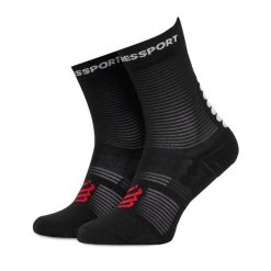 Skarpety krótkie Compressport. Czarne skarpetki męskie Compressport, bez wzorów. Za 69.99 zł.