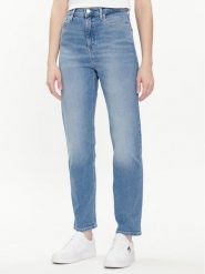 Tommy Jeans Jeansy Julie DW0DW17615 Niebieski Straight Fit. Niebieskie jeansy damskie Tommy Jeans. Za 569.99 zł.