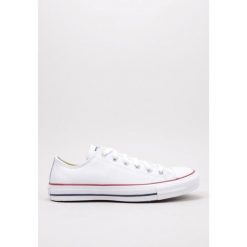 Trampki Converse Chuck Taylor All Star Leather. Białe trampki i tenisówki męskie Converse, bez wzorów, bez zapięcia. Za 259.99 zł.