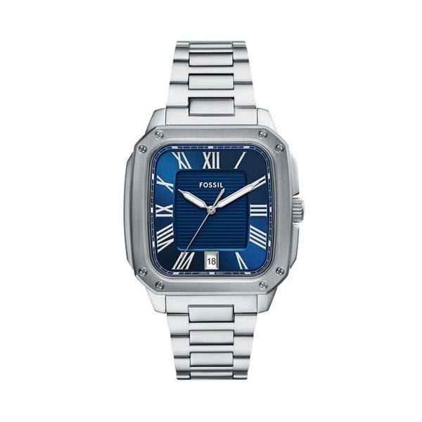 Zegarek Fossil. Szare zegarki męskie Fossil, srebrne. Za 689.99 zł.