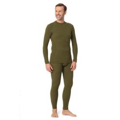 Legginsy trekkingowe męskie Tagart Greenland kalesony z wełny Merino. Zielone bielizna termoaktywna męska tagart, m, bez wzorów, z wełny. Za 269.00 zł.