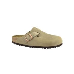Klapki męskie Birkenstock Boston Tabacco. Brązowe klapki i japonki męskie Birkenstock, z materiału. Za 559.00 zł.