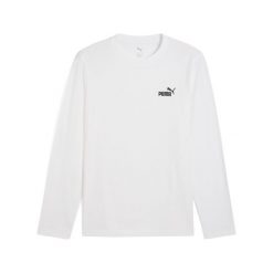 Męska koszulka Essentials z logo No. 1 i długim rękawem PUMA White. Białe koszulki męskie z długim rękawem Puma, m. Za 122.45 zł.