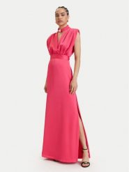 ACCESS FASHION Sukienka wieczorowa 63-3309-122 Koralowy Regular Fit. Pomarańczowe sukienki damskie ACCESS FASHION, bez wzorów, z syntetyku, wizytowe, bez kołnierzyka, bez ramiączek. Za 949.99 zł.