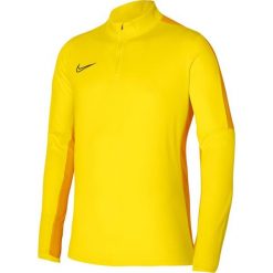 Bluza treningowa męska Nike Academy 23 Dril Top. Czarne bluzy bez kaptura męskie Nike, m, z materiału. Za 179.65 zł.