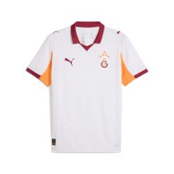 Męska koszulka wyjazdowa Galatasaray SK 25/26 PUMA. Białe t-shirty sportowe męskie Puma, m, bez ramiączek, do piłki nożnej. W wyprzedaży za 380.00 zł.