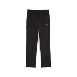 Spodnie Puma Pumatech Woven. Czarne spodnie materiałowe męskie Puma, bez wzorów. Za 241.55 zł.