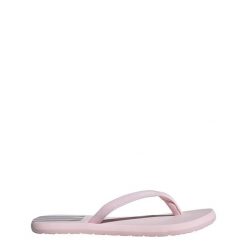 Klapki japonki damskie adidas Eezay Flip Flop różowe FY8112. Białe klapki damskie Adidas, bez wzorów, z materiału, bez obcasa. Za 149.50 zł.