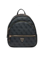 Guess Plecak Manhattan II HWSG71 18320 Szary. Szare plecaki damskie Guess, z aplikacjami, ze skóry. Za 449.99 zł.