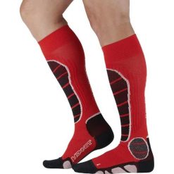 Skarpetki Monnet Freeride. Czerwone skarpetki damskie MONNET, bez wzorów. Za 251.50 zł.