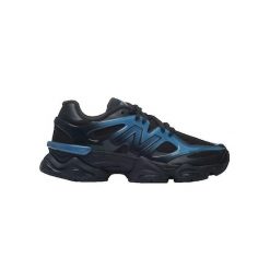 Buty sportowe New Balance lekkie damskie skórzane sneakersy U9060IDW. Czarne buty sportowe na co dzień damskie New Balance, bez wzorów, ze skóry. Za 599.00 zł.