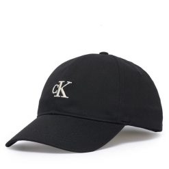 Czapka z daszkiem Calvin Klein. Czarne czapki męskie CALVIN KLEIN, bez wzorów. Za 169.99 zł.