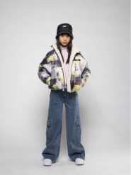 DKNY Jeansy D34B04 D Niebieski Regular Fit. Niebieskie spodnie dziewczęce DKNY, z bawełny. Za 349.99 zł.