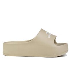 Klapki damskie sportowe na platformie O'NEILL LAINHA SLIDER. Brązowe klapki damskie O'neill, bez wzorów, bez obcasa, na platformie. Za 109.00 zł.