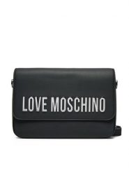 LOVE MOSCHINO Torebka JC4023PP1MKD000B Czarny. Czarne torebki klasyczne damskie Love Moschino, bez wzorów, ze skóry, bez dodatków. Za 469.99 zł.