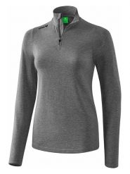 Erima Koszulka sportowa w kolorze szarym rozmiar: 46. Szare bluzki sportowe damskie Erima, z bawełny, bez kołnierzyka, bez ramiączek. Za 126.45 zł.