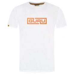 Koszulka Wędkarska T-Shirt Guru Gradient Connect Tee White. Białe t-shirty męskie GURU, xl, bez wzorów, bez kołnierzyka. Za 130.99 zł.