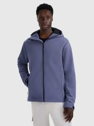 4F Kurtka softshellowa w kolorze fioletowym rozmiar: S. Różowe kurtki outdoor męskie 4f, m, bez wzorów, bez kaptura. Za 122.96 zł.