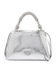 PINKO Torebka Mini Clutch+Manico SP Al 25-26 PLTT 105908 A2WD Srebrny. Szare torebki klasyczne damskie Pinko, bez wzorów, ze skóry, wizytowe, bez kołnierzyka, bez ramiączek. Za 1,469.00 zł.