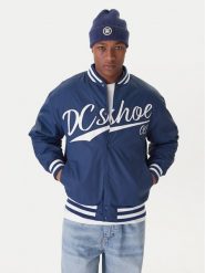 DC Kurtka bomber EDYJK03266 Granatowy Regular Fit. Niebieskie kurtki męskie DC, m, bez wzorów, z syntetyku, bez kaptura. Za 549.99 zł.