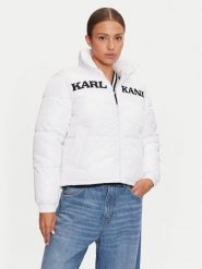 Karl Kani Kurtka zimowa Retro Essential 61760001 Biały Regular Fit. Białe kurtki damskie Karl Kani, na zimę, l, bez wzorów, z syntetyku, bez kaptura. Za 329.99 zł.