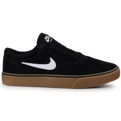 Buty męskie sportowe trampki Nike SB CHRON. Brązowe trampki i tenisówki męskie Nike, bez wzorów, bez zapięcia. W wyprzedaży za 279.00 zł.