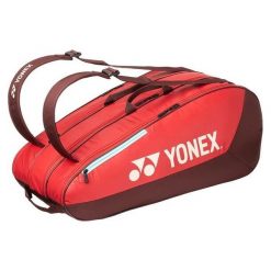 Torba tenisowa na rakiety Yonex 42529 Team Bag. Czerwone torebki klasyczne damskie YONEX, bez wzorów, z materiału, bez dodatków. Za 469.99 zł.