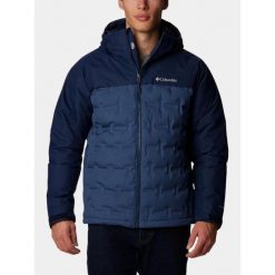 Kurtka Puchowa Męska Columbia Grand Trek III. Brązowe kurtki męskie Columbia, na zimę, m, bez wzorów, z puchu, sportowe, bez kaptura. Za 1,399.00 zł.